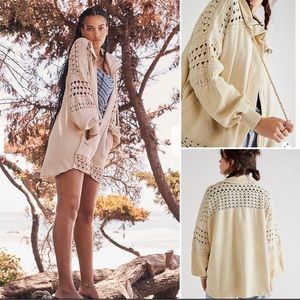 Free People
Dune Bug Cardi
Oatmeal
Size Large
NWT